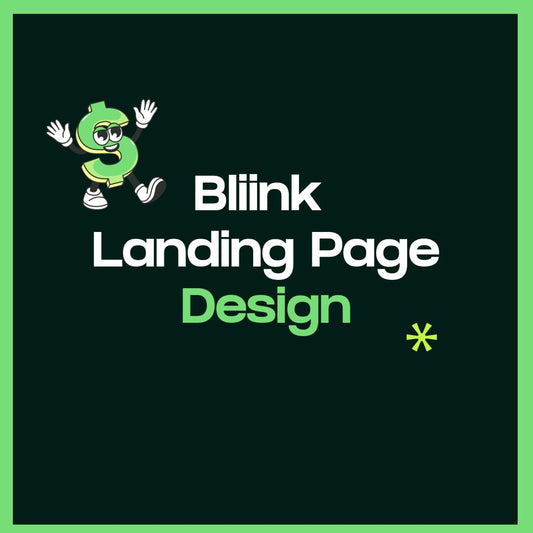 Landing Page - Team Bliink